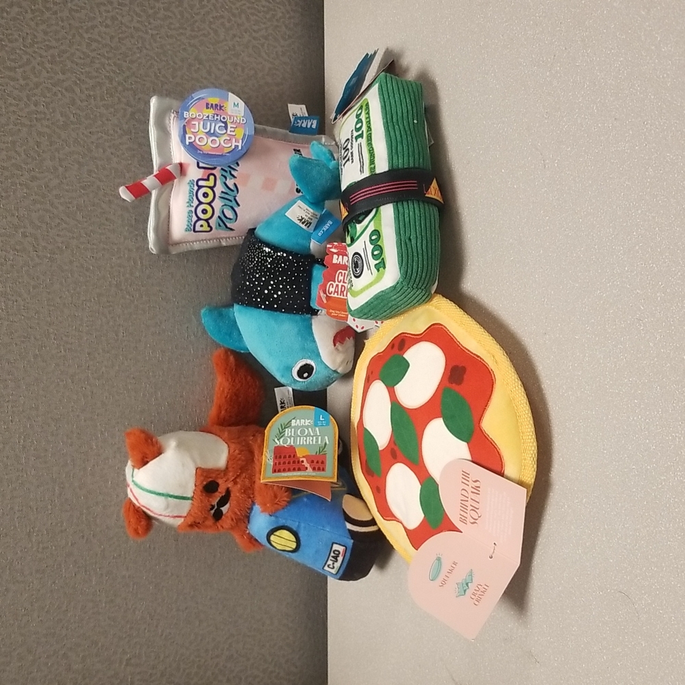 5pk Bark Box toys